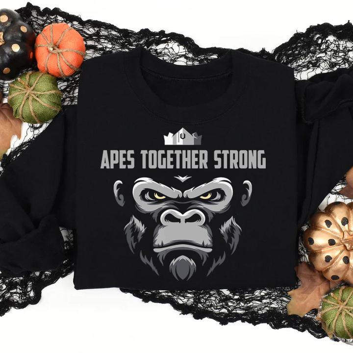 AMC GME Apes Together Strong t-shirt sweatshirt