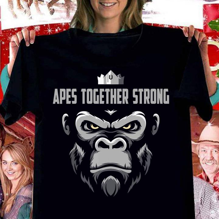 AMC GME Apes Together Strong t-shirt woman shirt