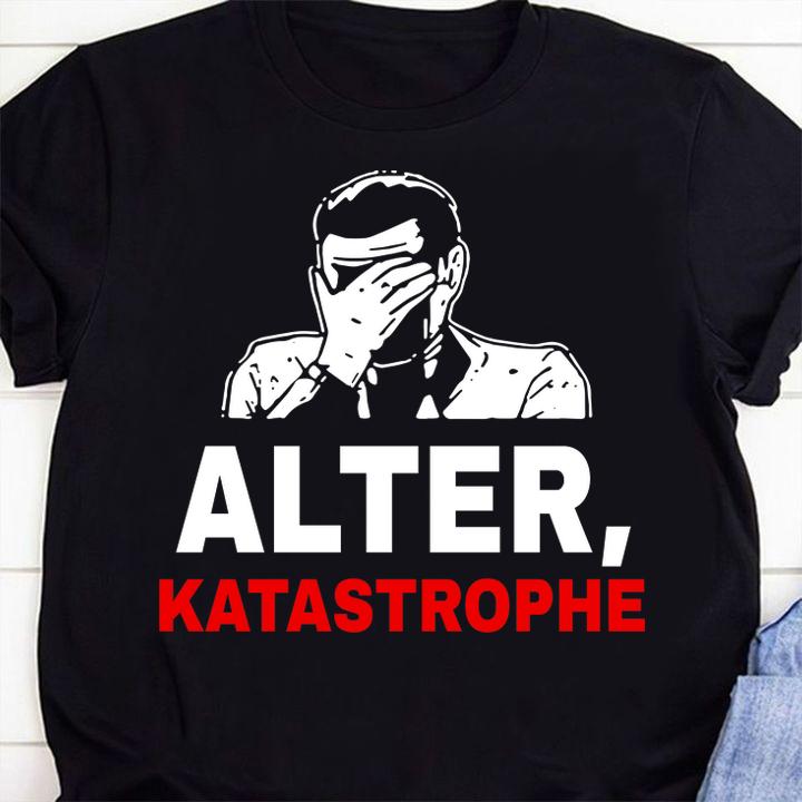 Michael Manousakis Alter Katastrophe t-shirt shirt