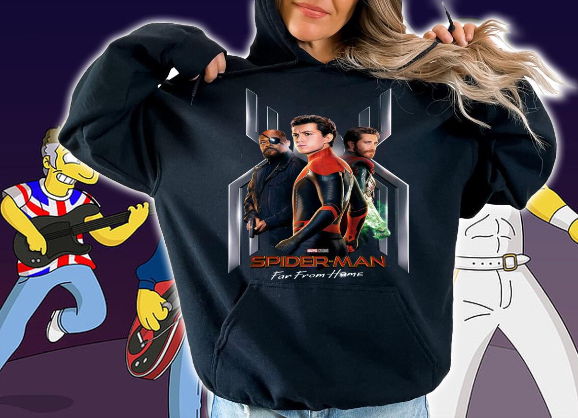 Marvel Spider Man Far From Home Poster Spiderman t-shirt hoodie