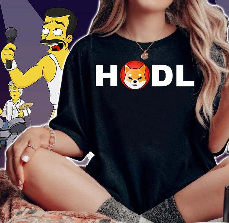 Shib Hodl Shiba Inu Coin Crypto t-shirt woman shirt