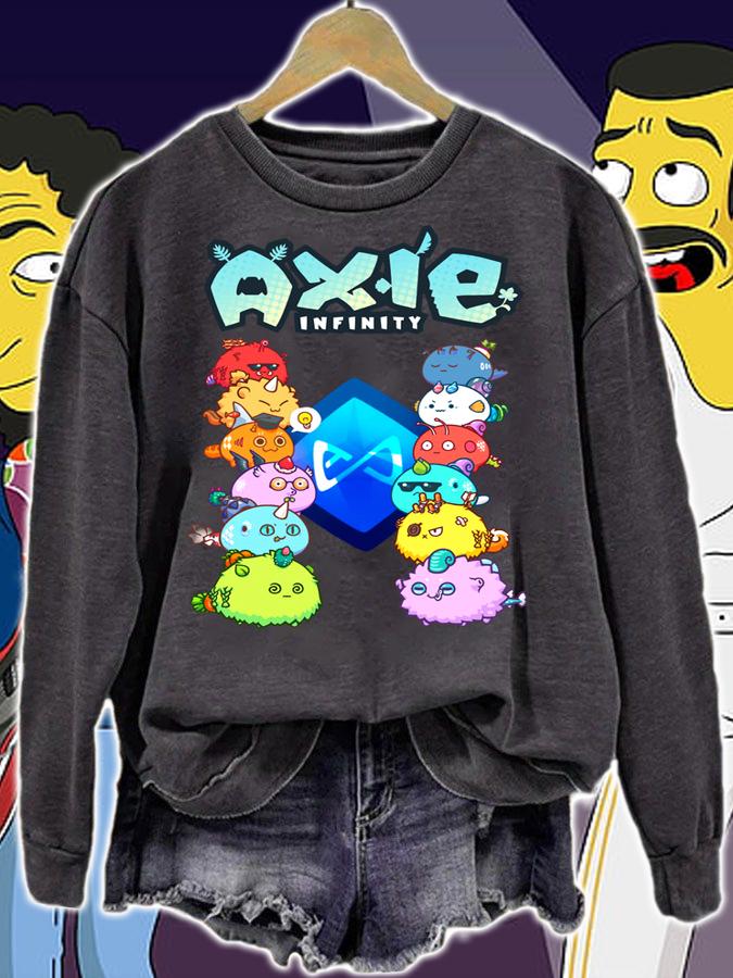 Axie Infinity NFT Trending Axie Infinity Characters Crypto t-shirt sweatshirt