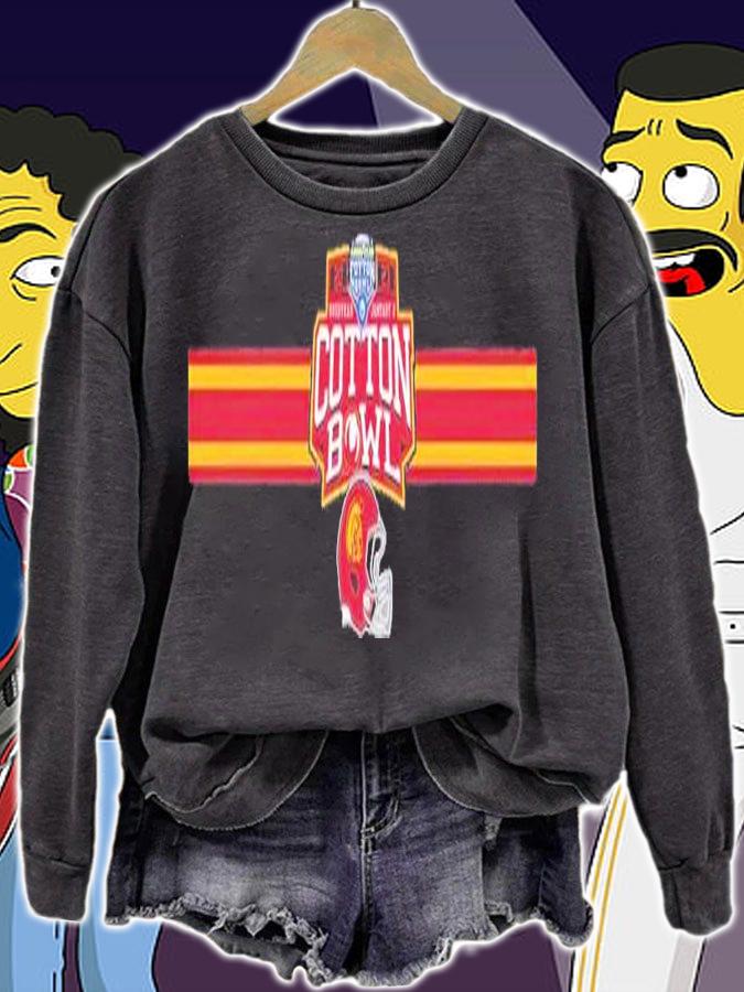 2022 Cotton Bowl USC Trojans Performance Thermal shirt t-shirt sweatshirt