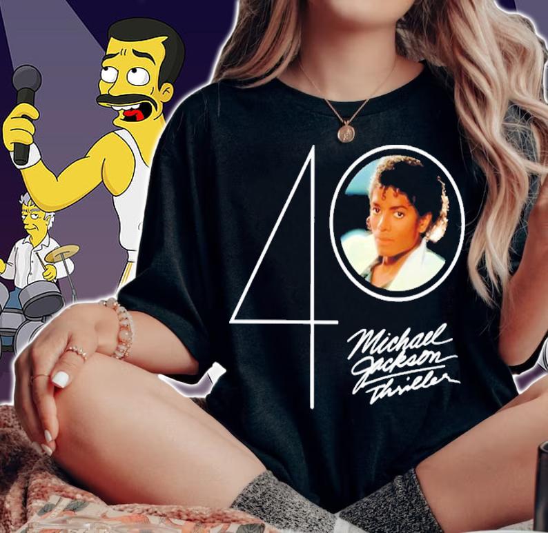 40 Michael Jackson Thriller Shirt t-shirt woman shirt