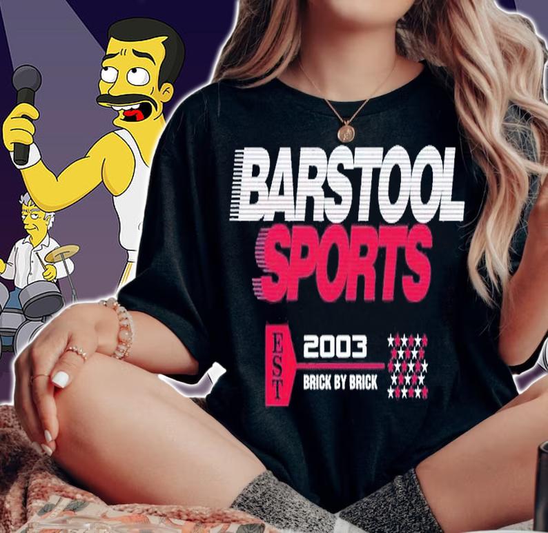 Barstool Sports 2003 USA shirt t-shirt woman shirt