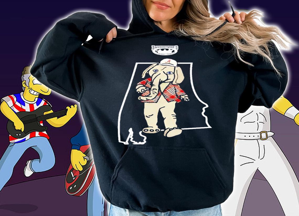 Baumhower's Alabama Tide Elephant Shirt t-shirt hoodie
