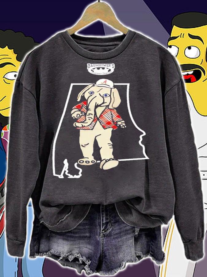 Baumhower's Alabama Tide Elephant Shirt t-shirt sweatshirt