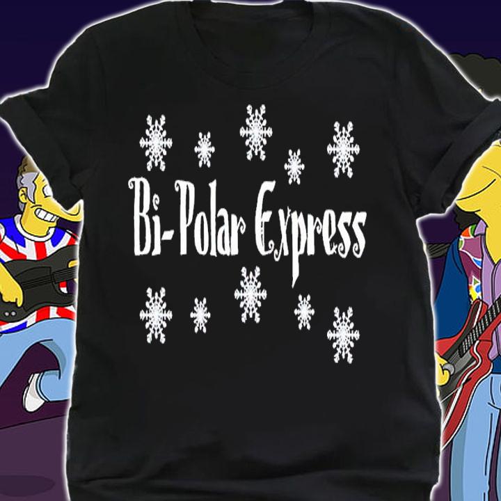 Bi-Polar Express Funny Ugly Christmas shirt t-shirt shirt