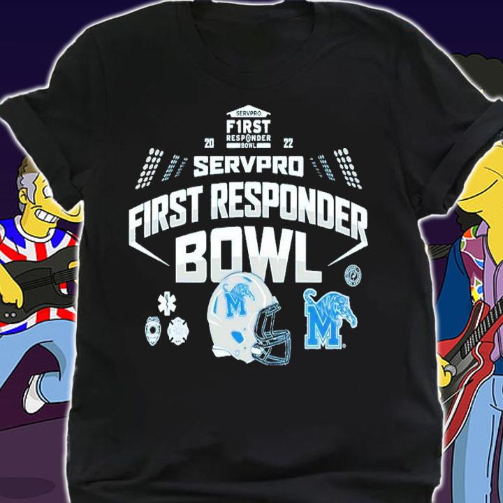 2022 Servpro First Responder Bowl Memphis Tigers shirt t-shirt shirt
