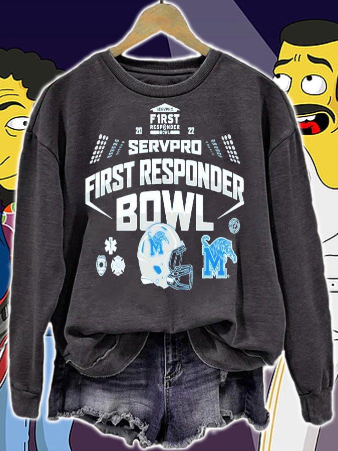 2022 Servpro First Responder Bowl Memphis Tigers shirt t-shirt sweatshirt