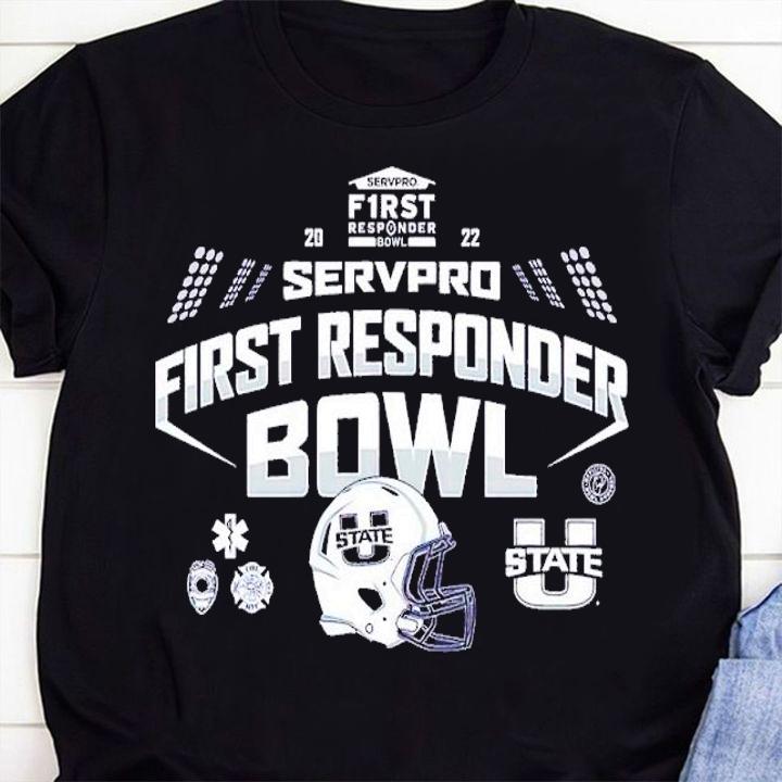 2022 Servpro First Responder Bowl Utah State Aggies shirt t-shirt shirt