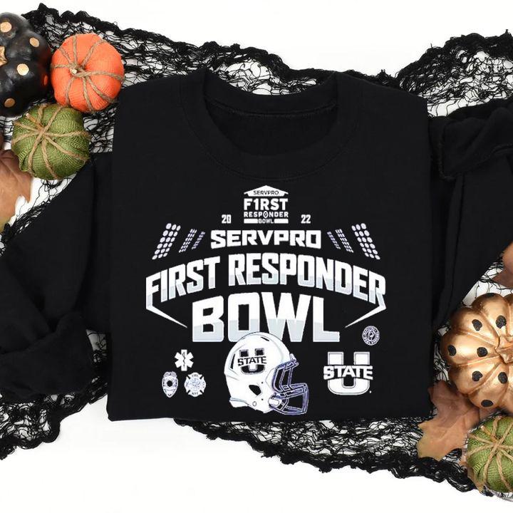 2022 Servpro First Responder Bowl Utah State Aggies shirt t-shirt sweatshirt