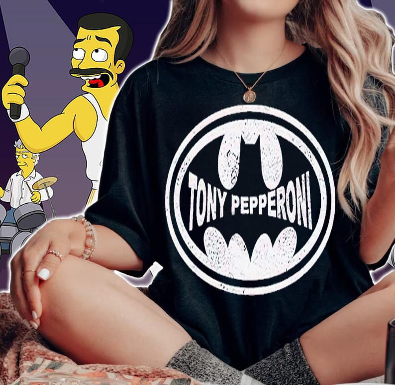 Brennan LM Batman Tony Pepperoni shirt t-shirt woman shirt