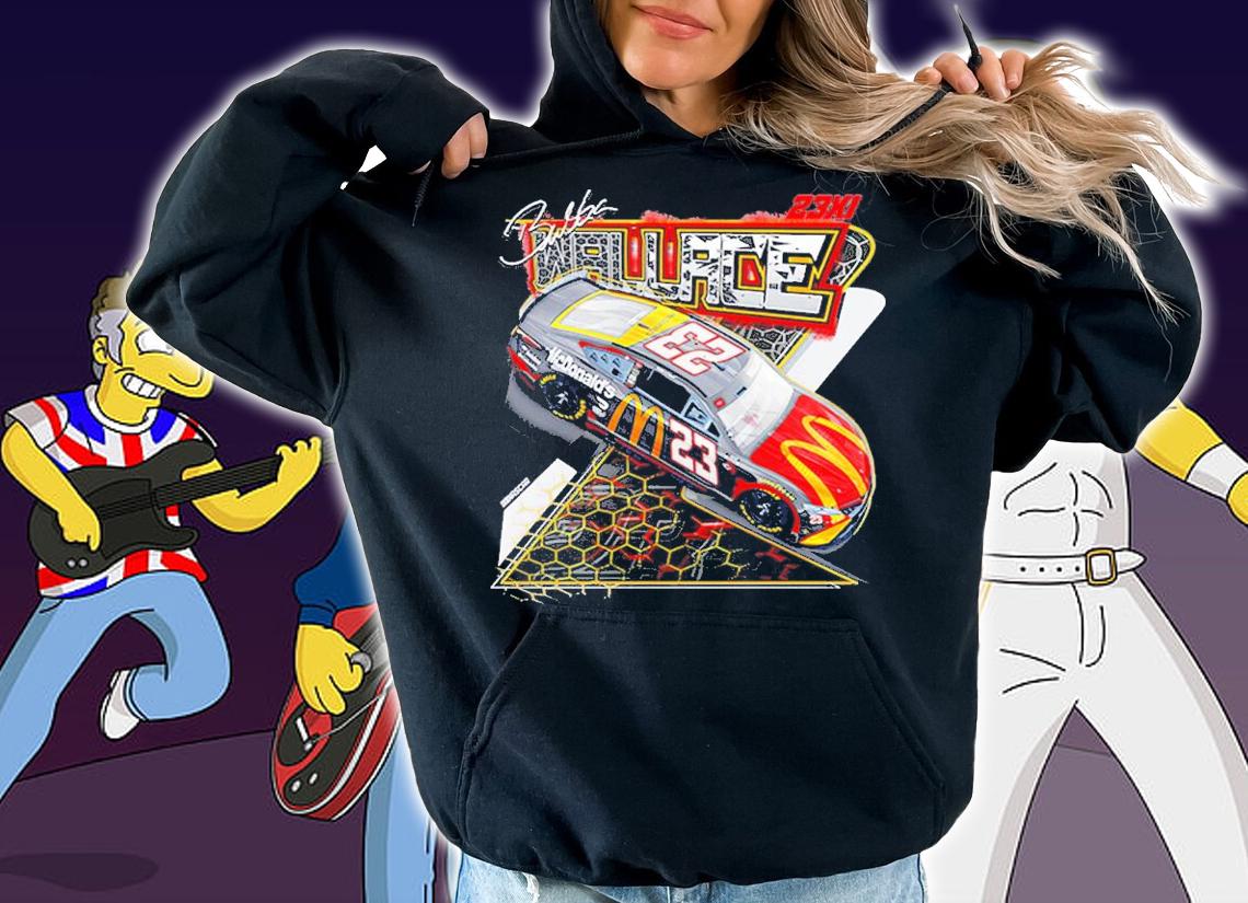 Bubba Wallace 23Xi Racing Mcdonalds Car Shirt t-shirt hoodie