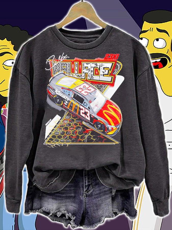 Bubba Wallace 23Xi Racing Mcdonalds Car Shirt t-shirt sweatshirt