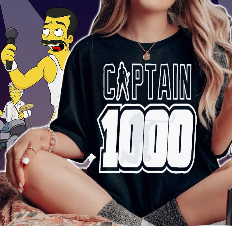 Captain 1000 Tampa Bay Hockey shirt t-shirt woman shirt
