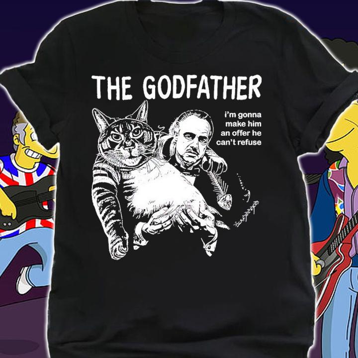 Cat The Godfather Normal Film shirt t-shirt shirt