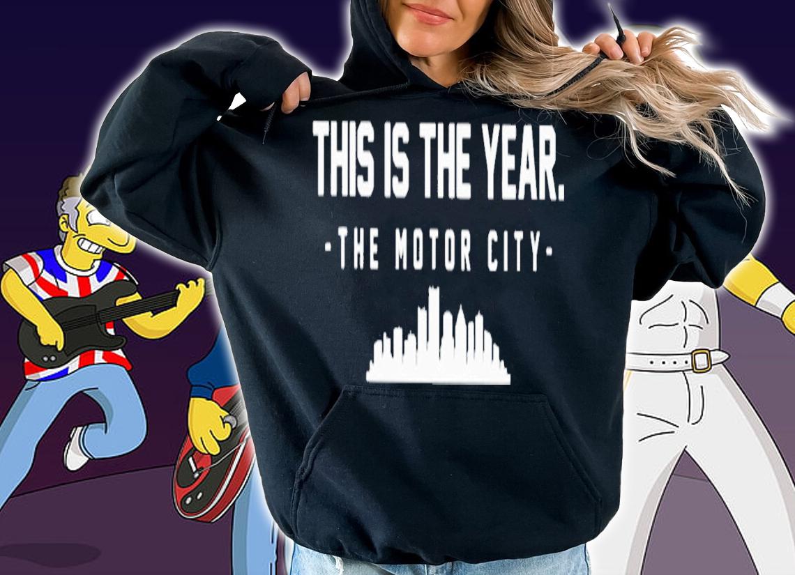 Evan Fox This Is The Year The Motor City T-Shirt t-shirt hoodie