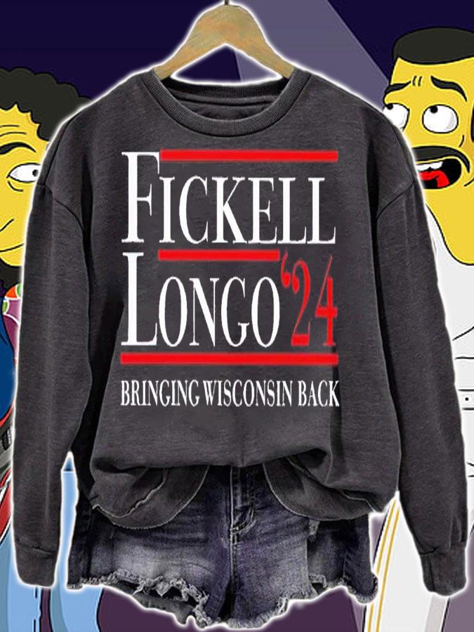 Fickell Longo 24 bringing Wisconsin back shirt t-shirt sweatshirt