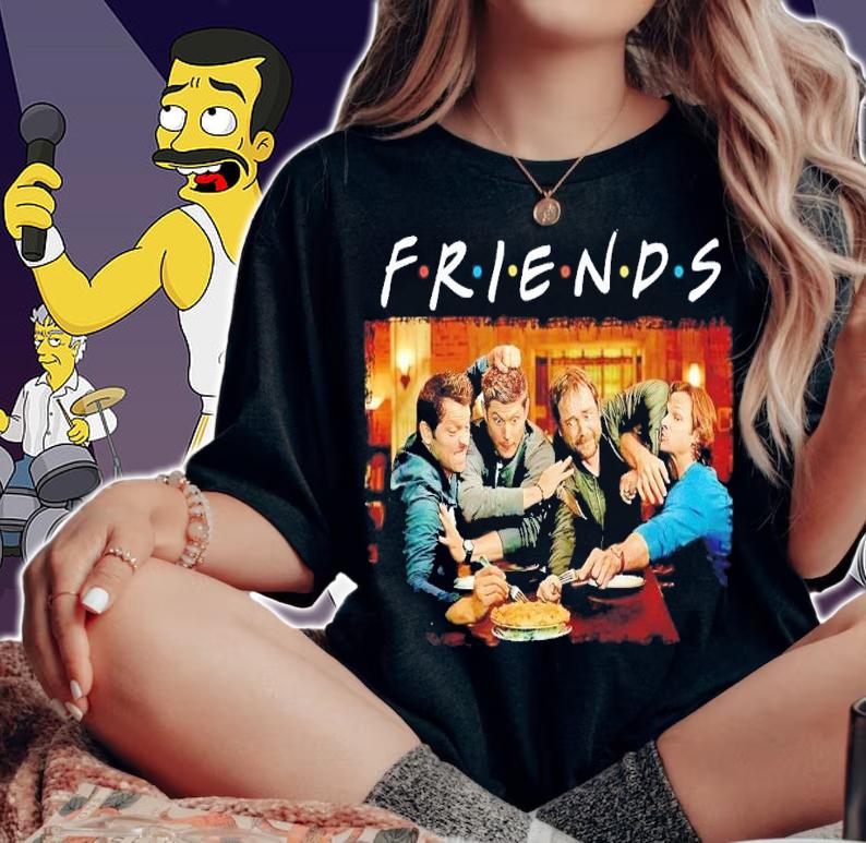 Friends Supernatural shirt t-shirt woman shirt