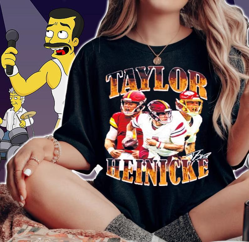 Game Day Taylor Heinicke Shirt t-shirt woman shirt