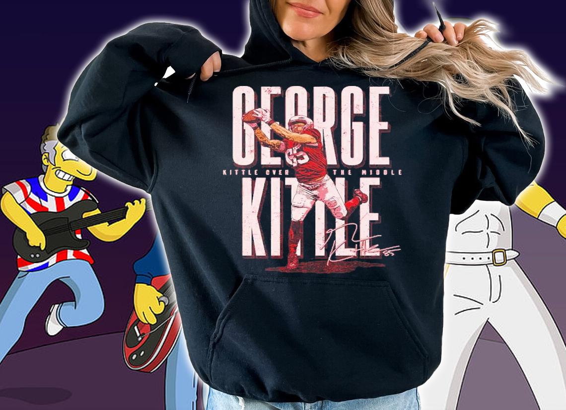 George Kittle San Francisco The Catch Football Shirt t-shirt hoodie