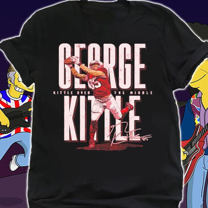George Kittle San Francisco The Catch Football Shirt t-shirt shirt