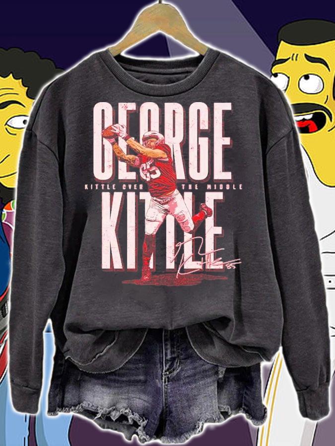 George Kittle San Francisco The Catch Football Shirt t-shirt sweatshirt