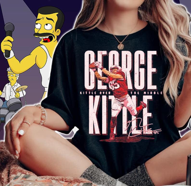 George Kittle San Francisco The Catch Football Shirt t-shirt woman shirt