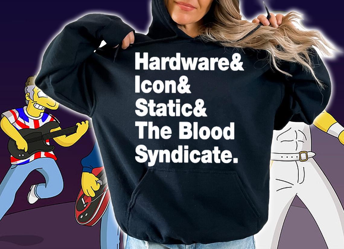 Hardware Icon Static And The Blood Syndicate Shirt t-shirt hoodie