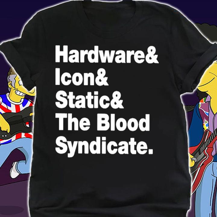 Hardware Icon Static And The Blood Syndicate Shirt t-shirt shirt
