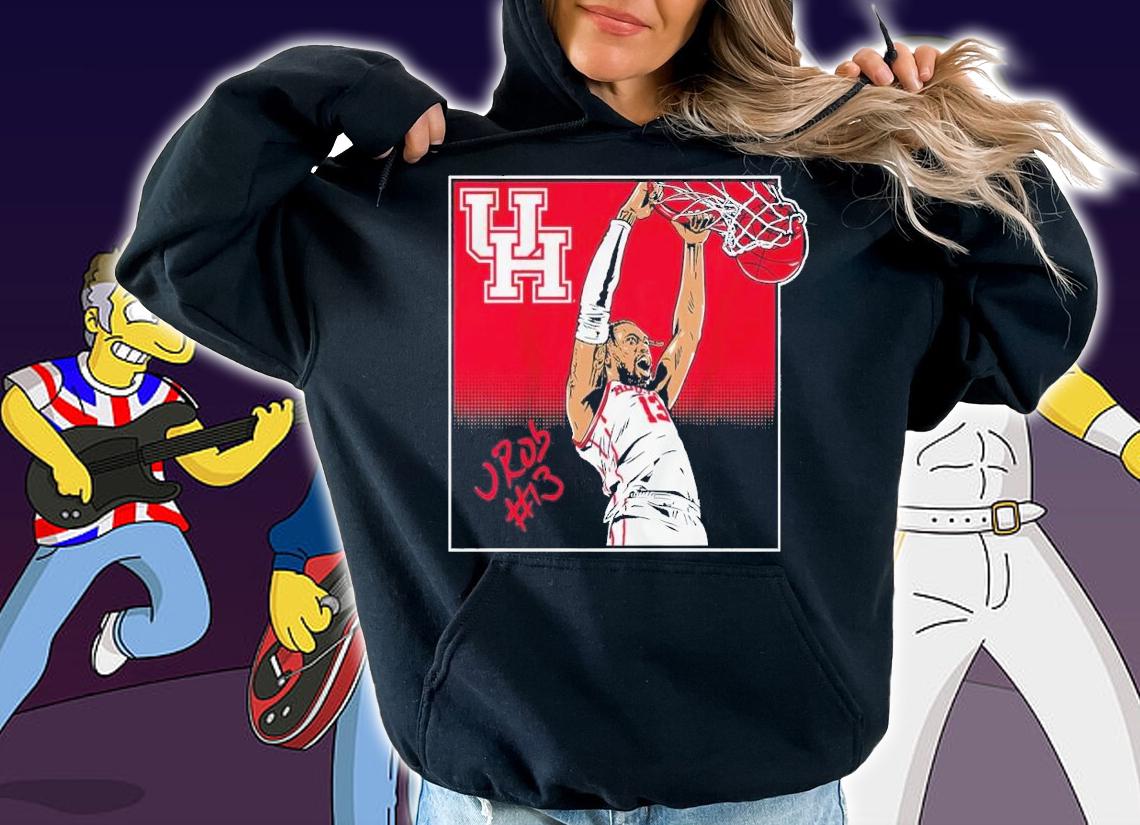 Houston Basketball J'wan Roberts Slam signature shirt t-shirt hoodie