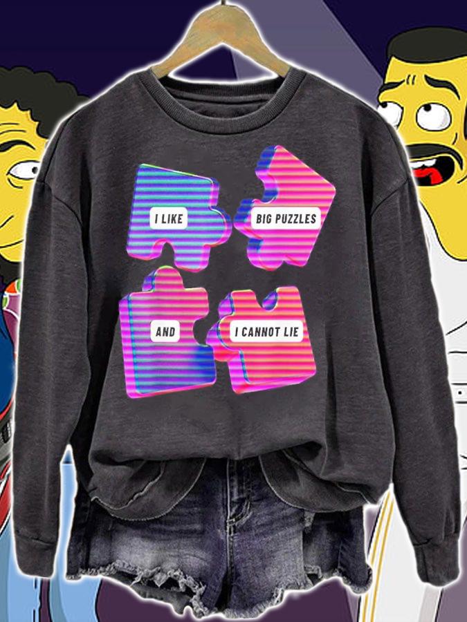 I Like Big Puzzles And I Cannot Lie Shirt t-shirt sweatshirt