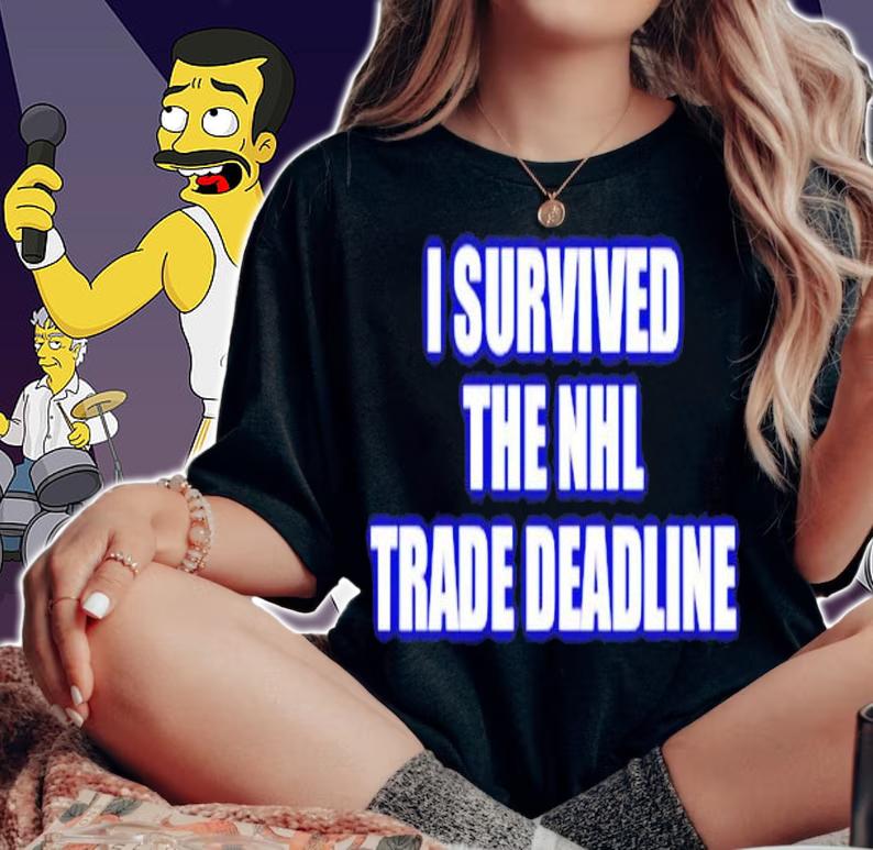 I survived the NHL trade deadline shirt t-shirt woman shirt