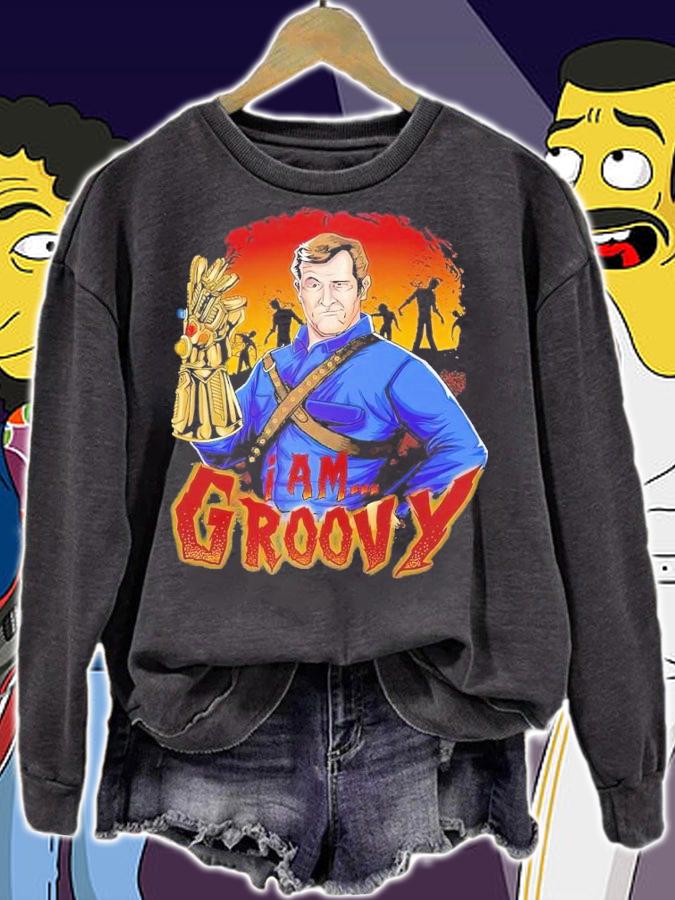 I am Groovy shirt t-shirt sweatshirt