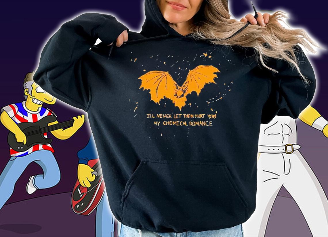 I'll never let them hurt you My Chemical Romance shirt t-shirt hoodie