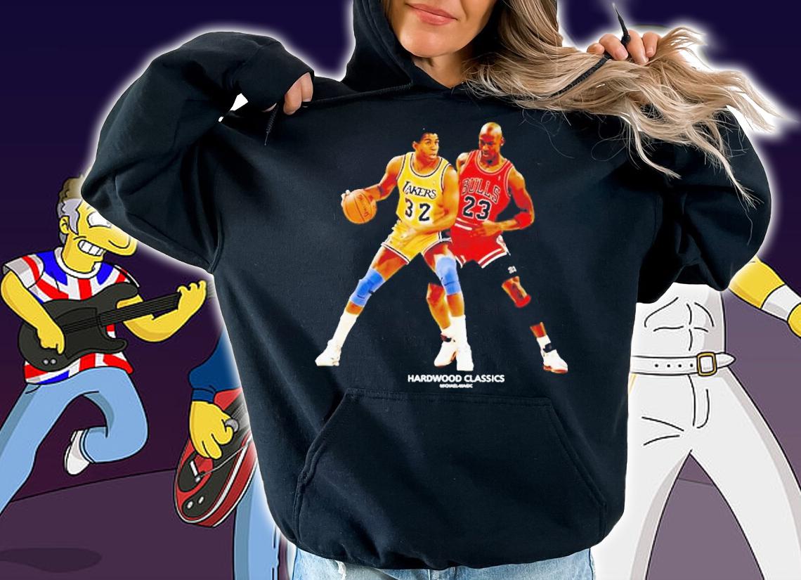 Hardwood Classics Magic Johnson Vs Michael Jordan shirt t-shirt hoodie