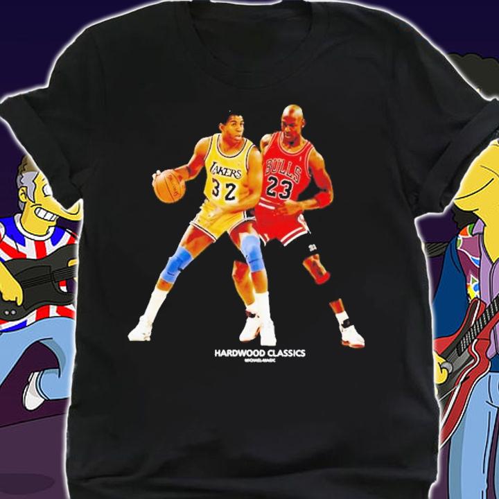 Hardwood Classics Magic Johnson Vs Michael Jordan shirt t-shirt shirt