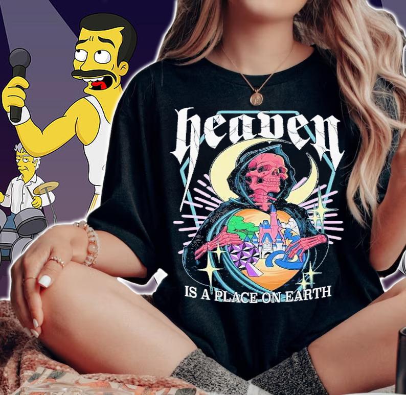 Heaven is a place on earth shirt t-shirt woman shirt