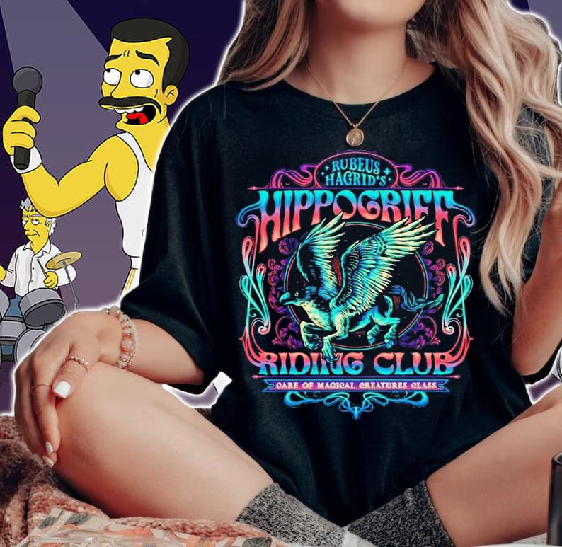 Hippogriff Riding Club Harry Potter shirt t-shirt woman shirt