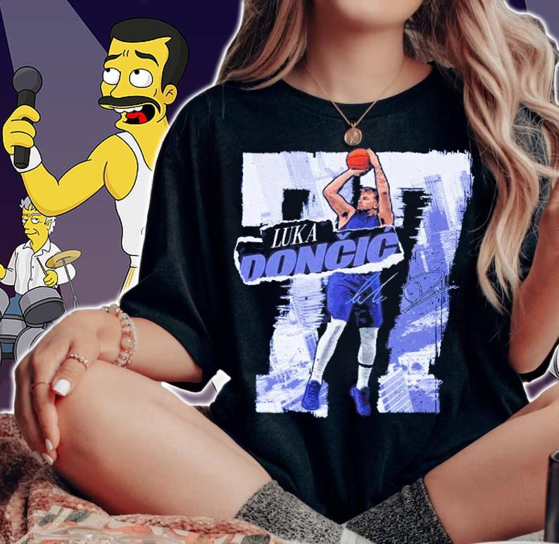 Luka Doncic Dallas Rough Basketball Shirt t-shirt woman shirt