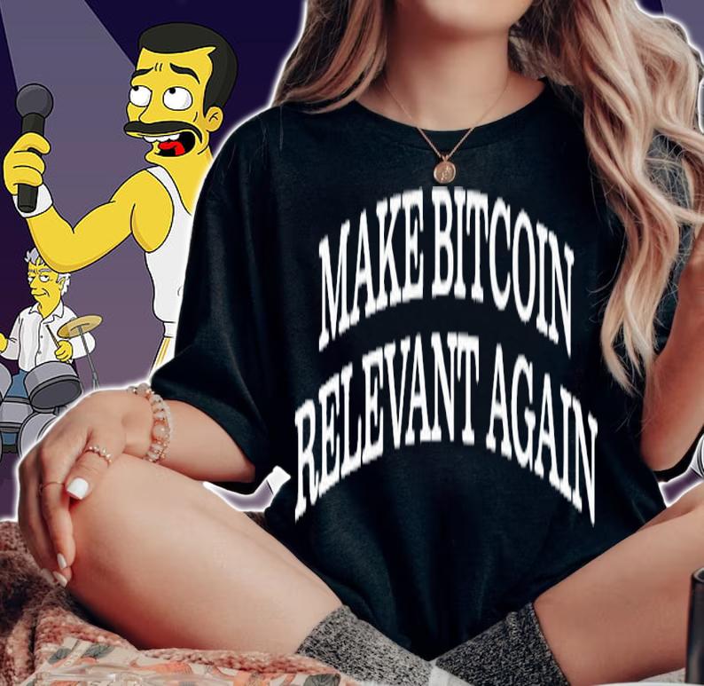 Make bitcoin relevant again shirt t-shirt woman shirt