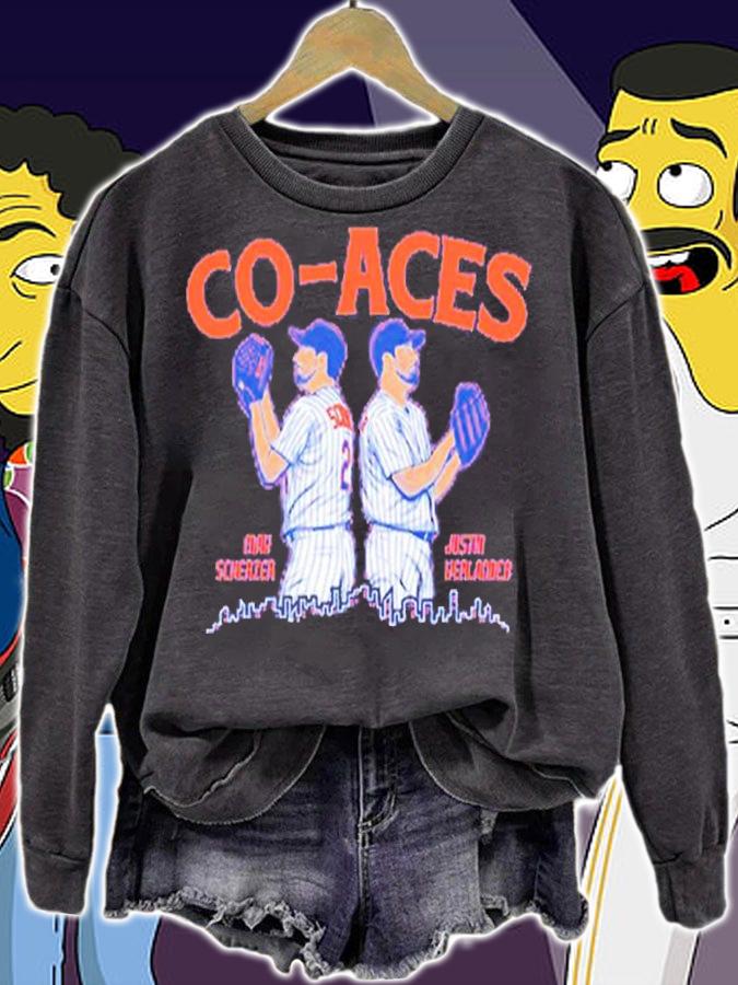 Max Scherzer and Justin Verlander Co-Aces shirt t-shirt sweatshirt