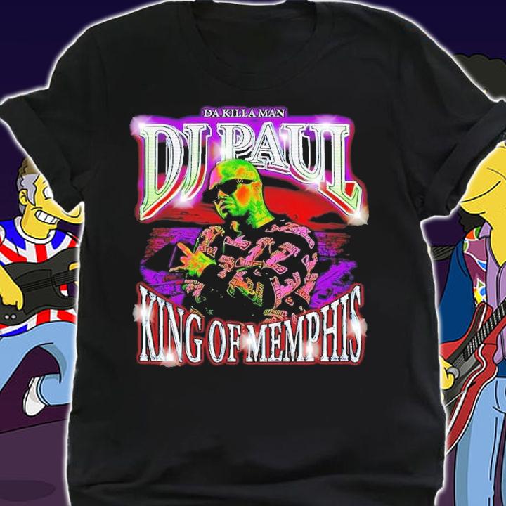 Men's DJ Paul King Of Memphis shirt t-shirt shirt
