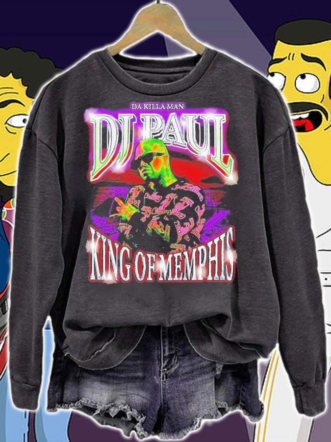 Men's DJ Paul King Of Memphis shirt t-shirt sweatshirt