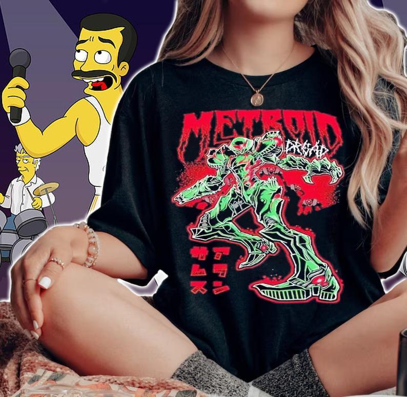 Metroid Dread shirt t-shirt woman shirt