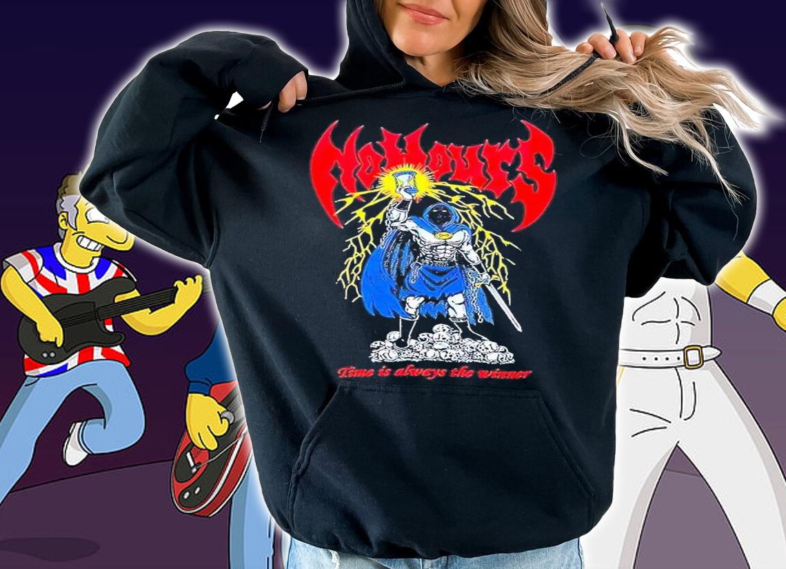 No Hours time is always the winner shirt t-shirt hoodie