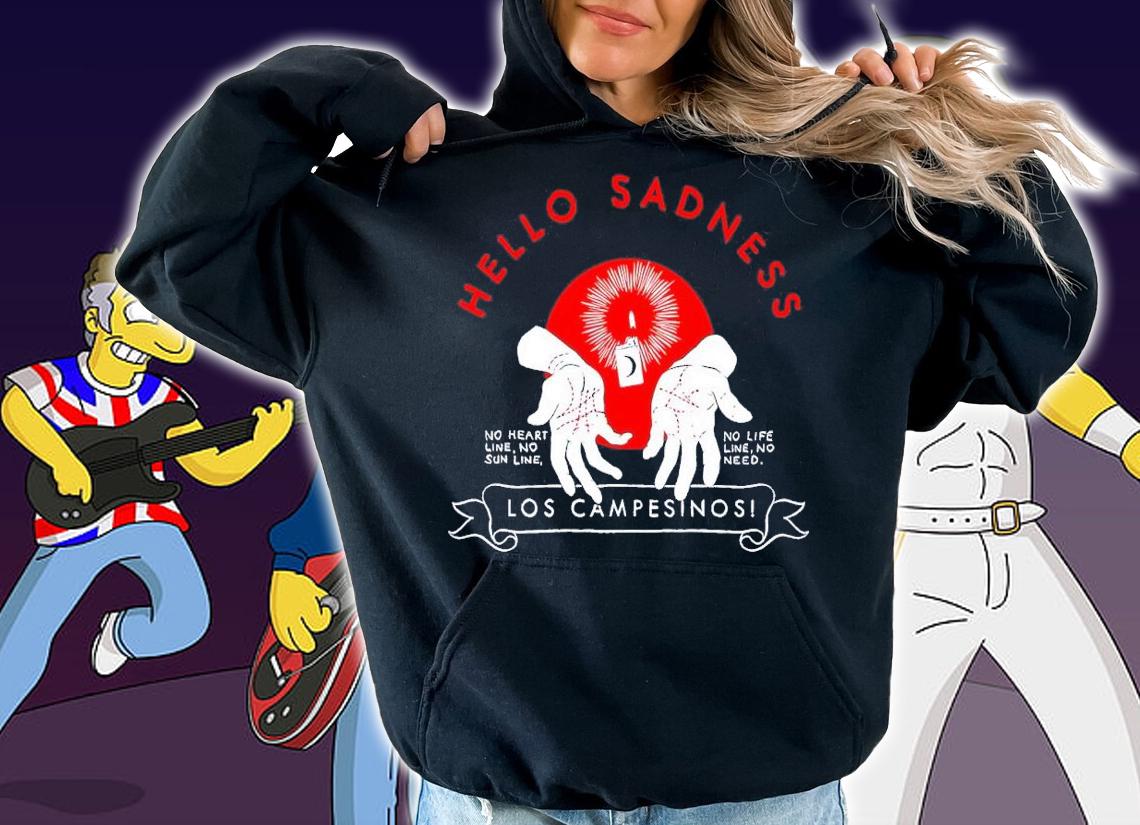 Los Campesinos Hello Sadness shirt t-shirt