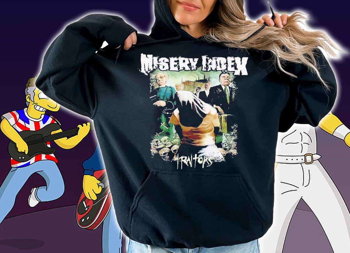 Misery Index Traitors shirt t-shirt