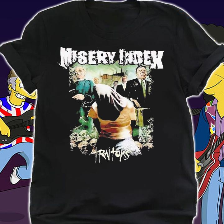 Misery Index Traitors shirt t-shirt